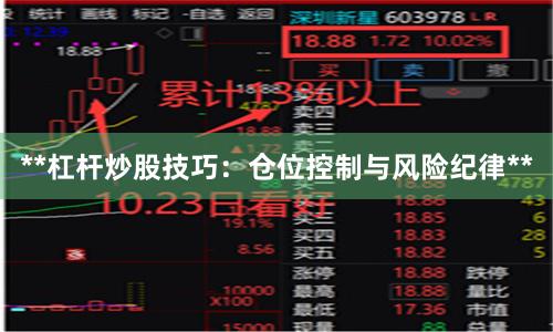 **杠杆炒股技巧:仓位控制与风险纪律**